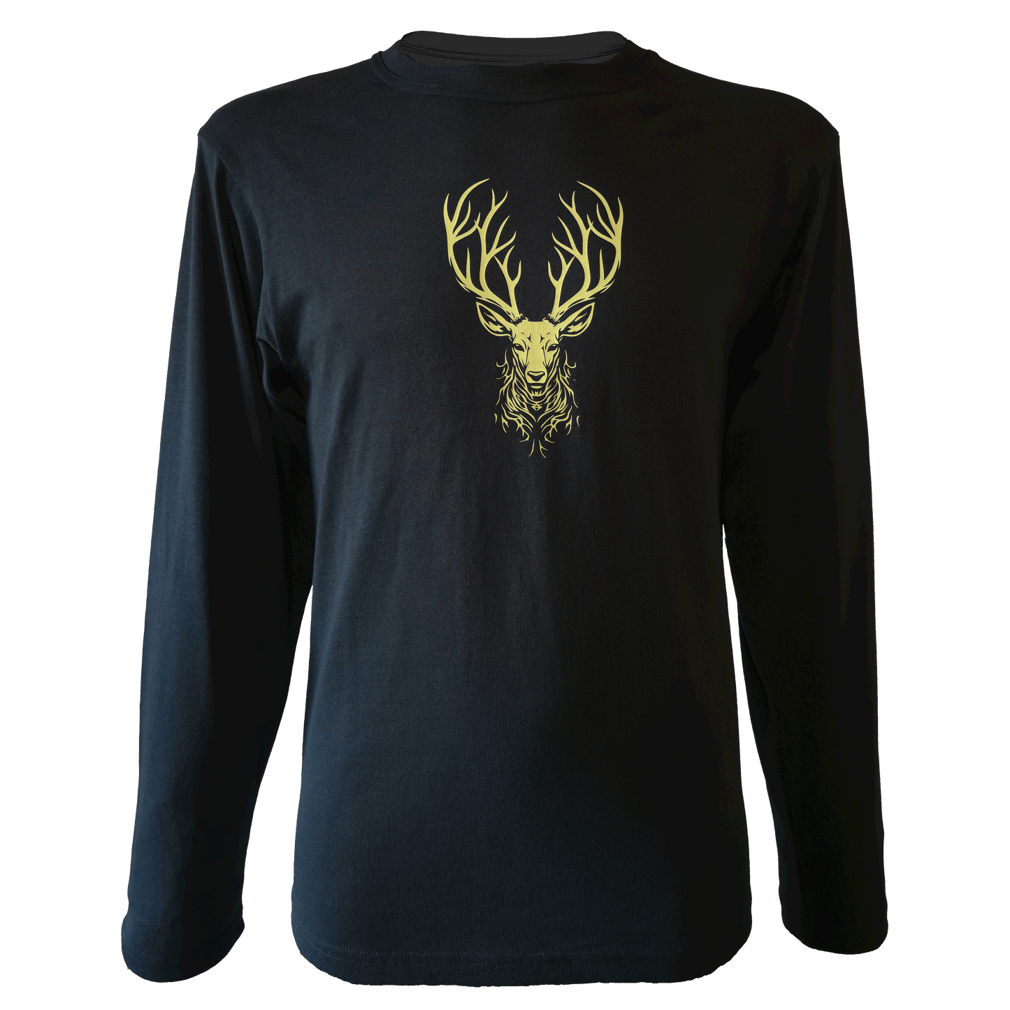 Regular Fit Full Sleeve - Black (Deer)
