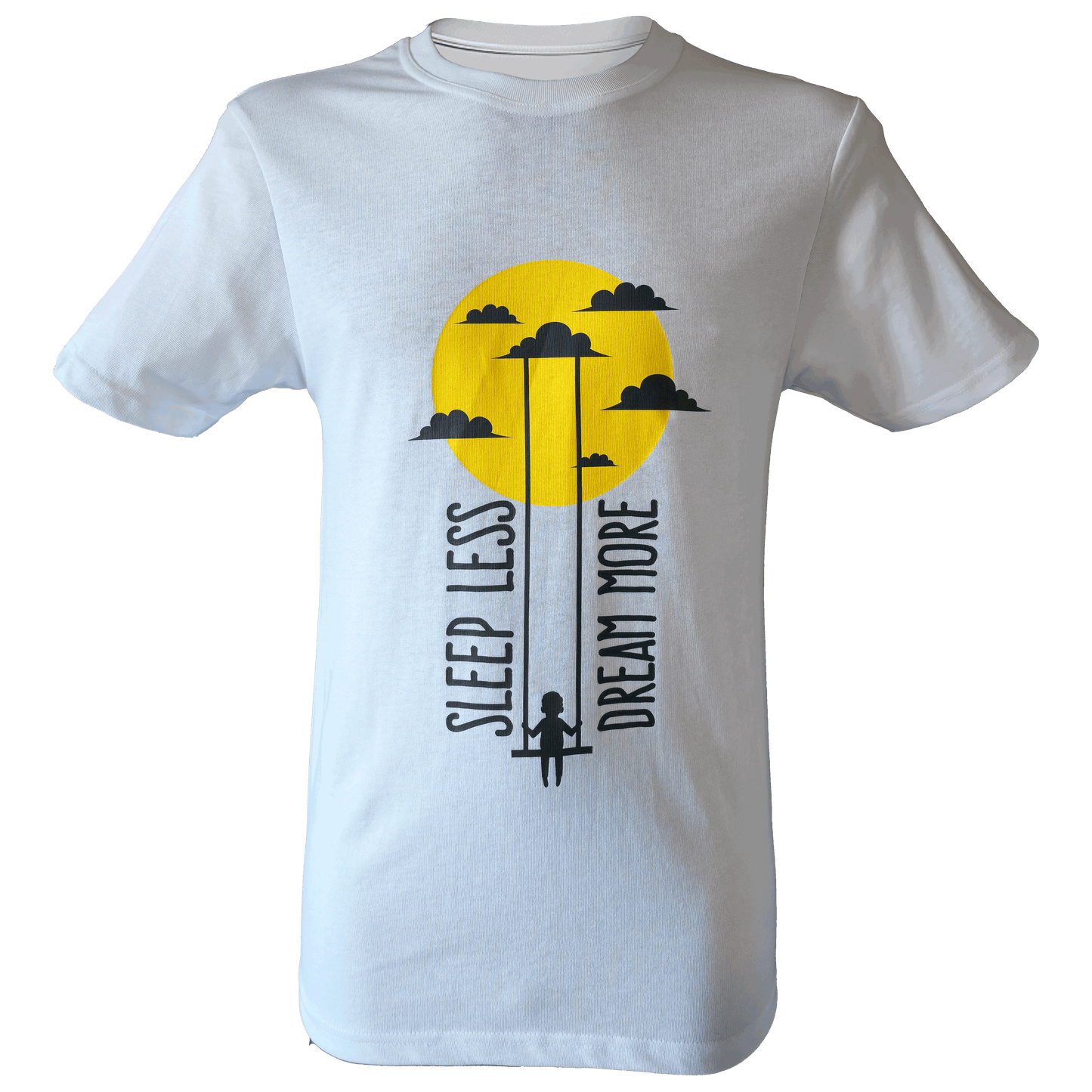 Regular Fit Half Sleeve - White (Dream More)