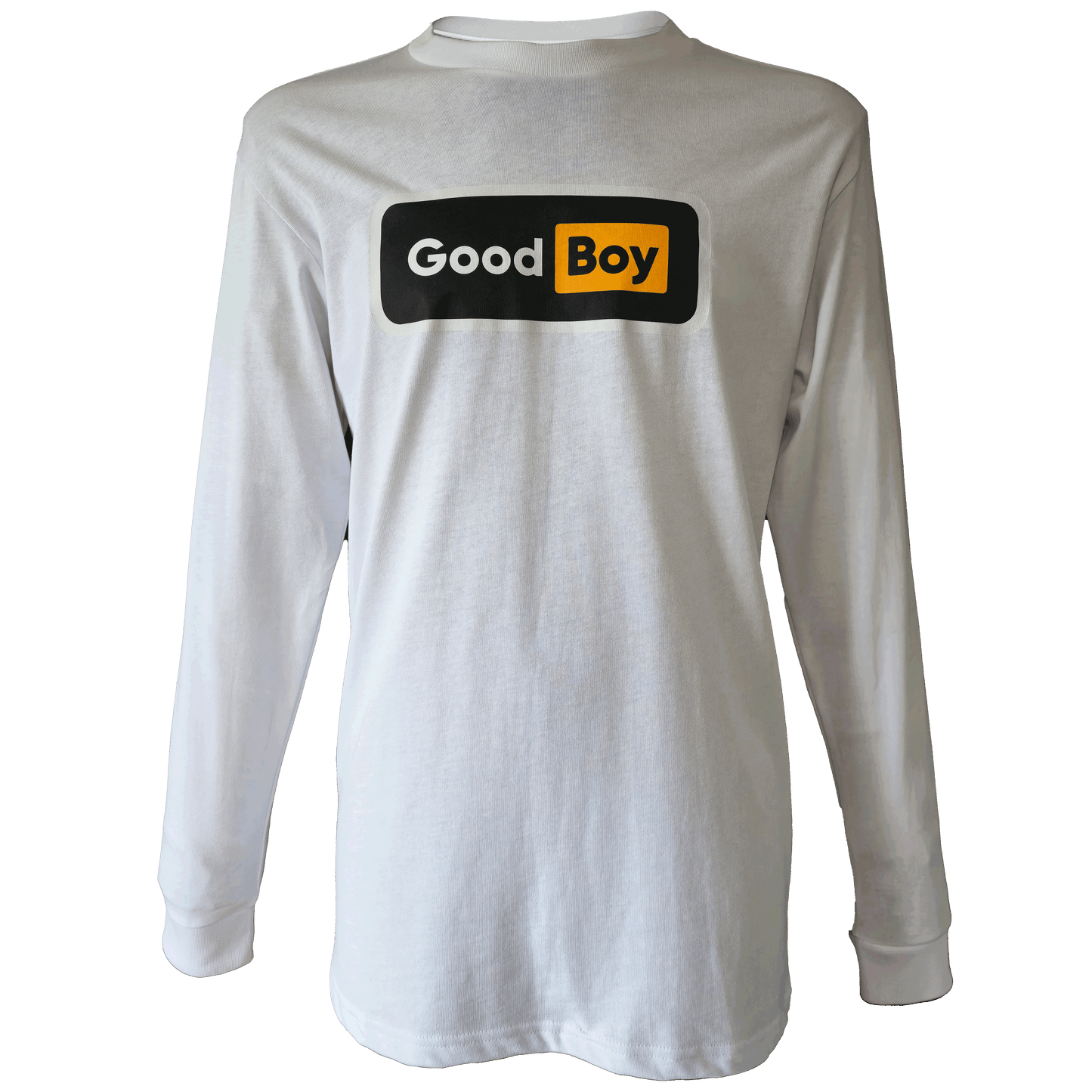 Drop Shoulder Full Sleeve - White (Good Boy)