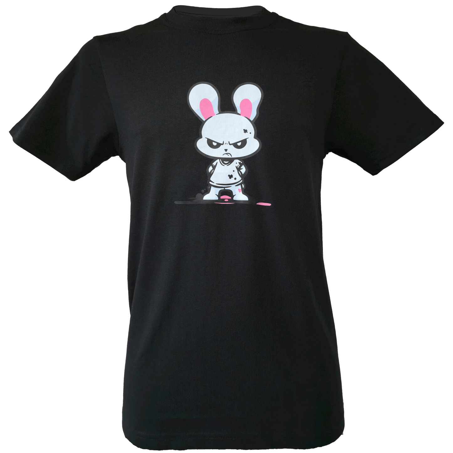 Regular Fit Half Sleeve - Black (Mad Bunny)