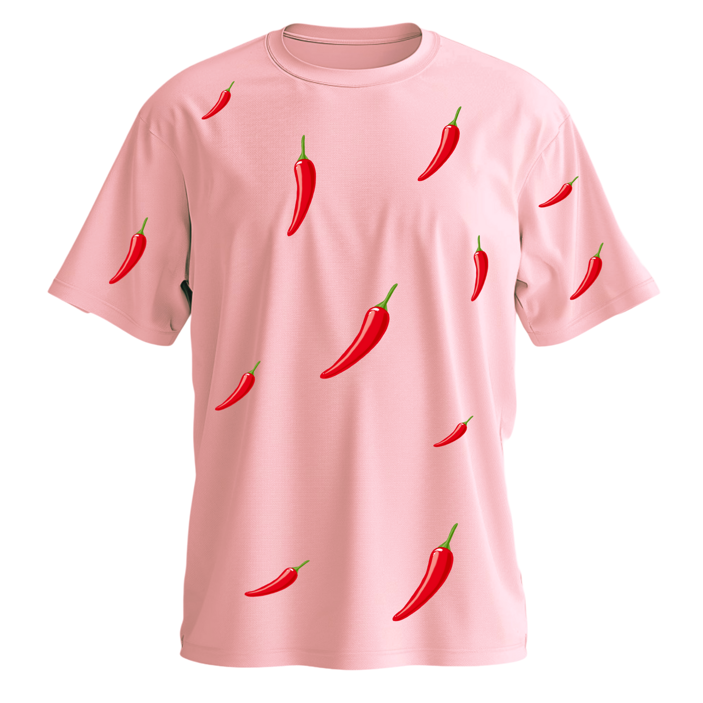 Regular Fit Half Sleeve - Pink (Red Chili)