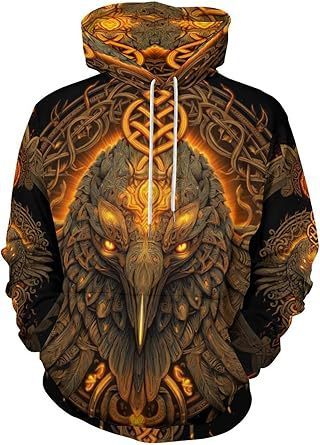 Grey 3D Hoodie