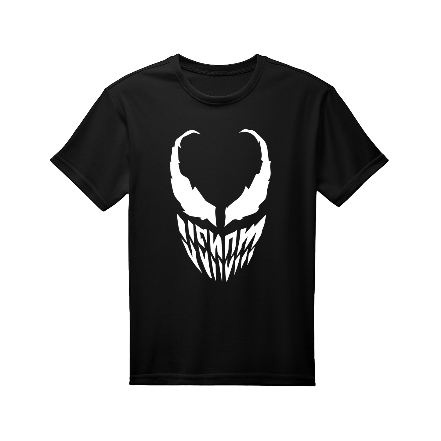 Regular Fit Half Sleeve - Black (Venom)
