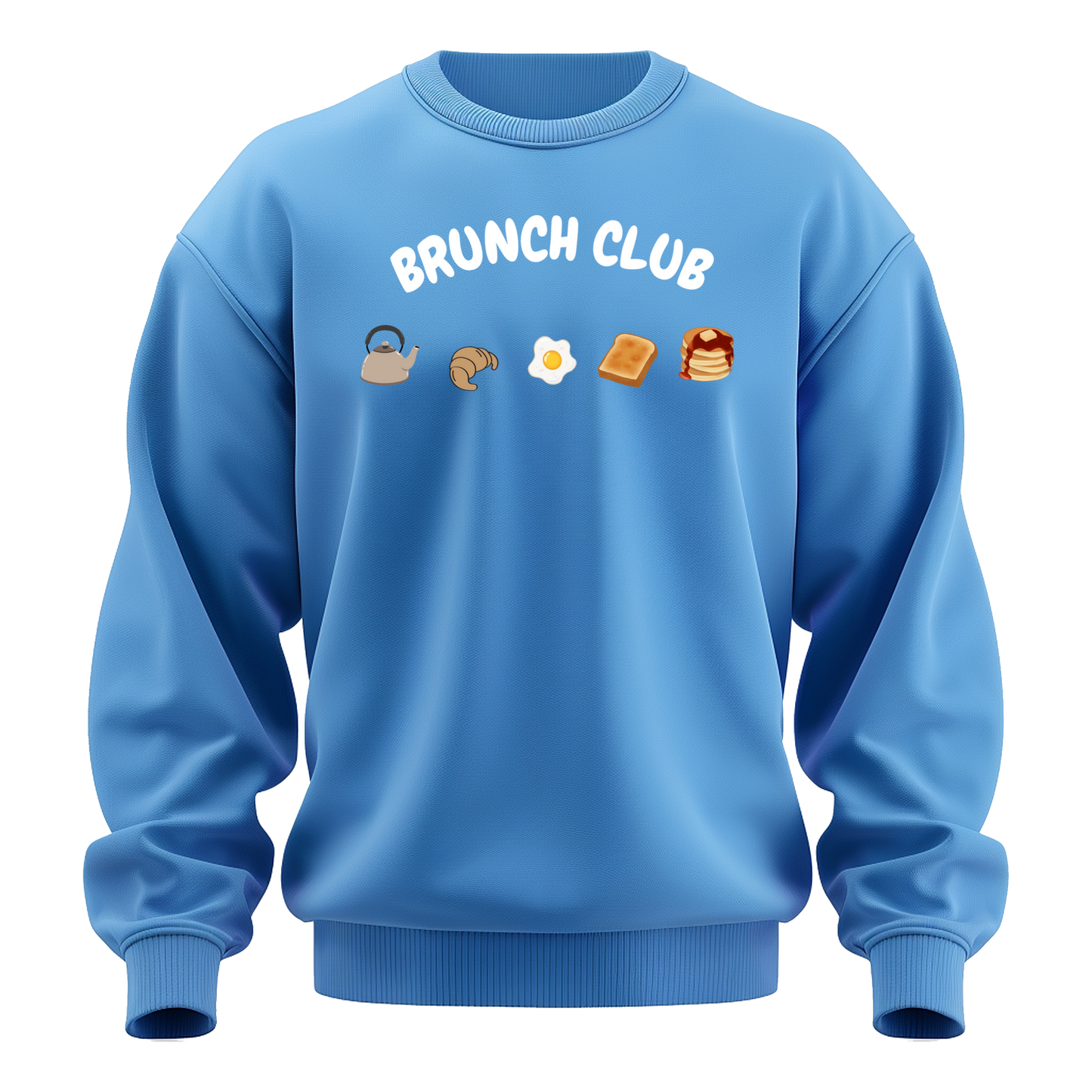Drop Shoulder Full Sleeve - Blue (Brunch Club)
