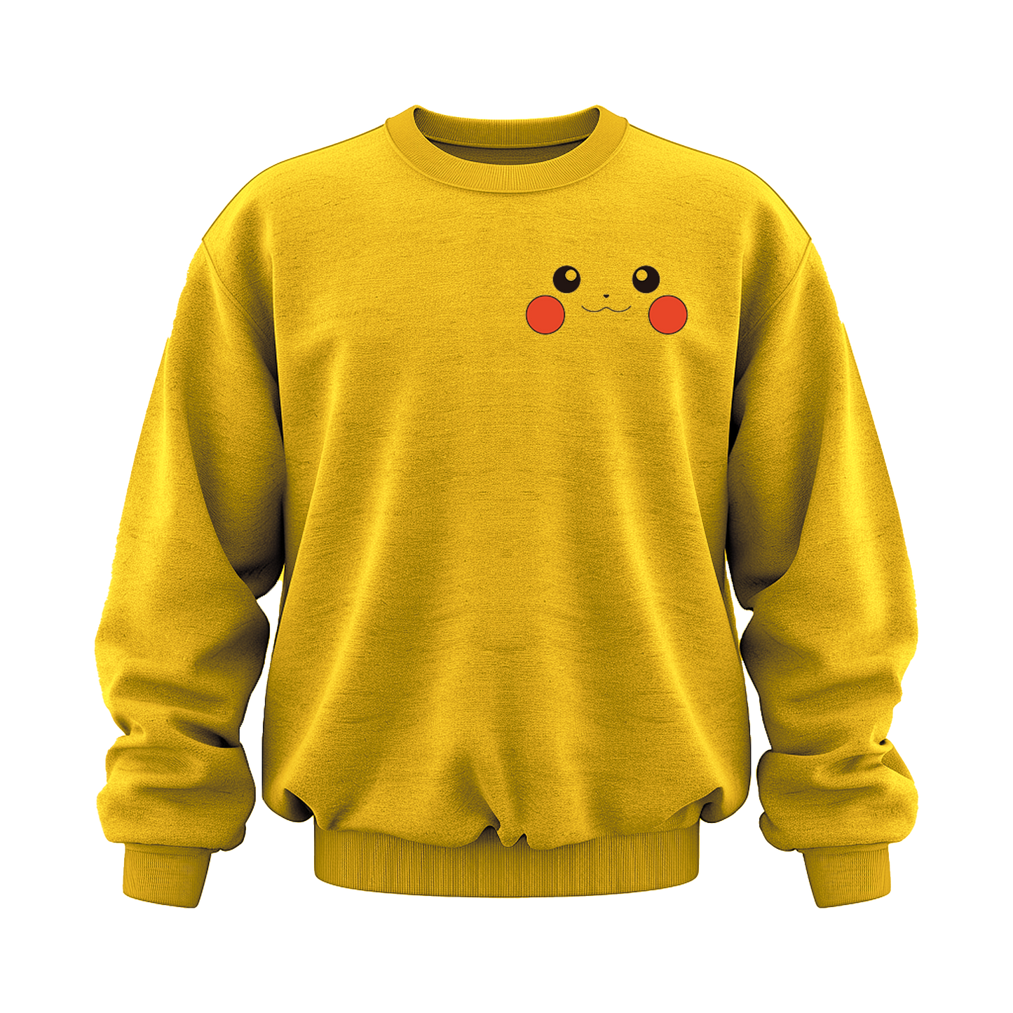 Drop Shoulder Full Sleeve - Yellow (Pikachu)