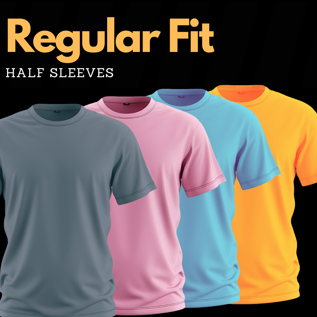 Regular Fit Half Sleeve
