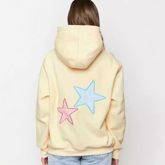 Women's Brushed Hoody Plain XINGX Printing