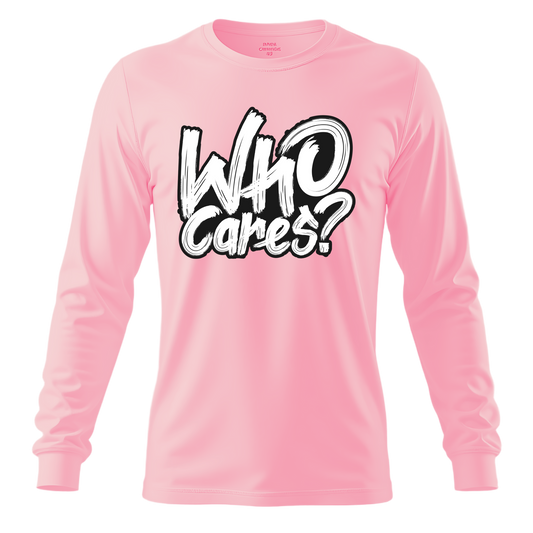 Regular Fit Full Sleeve - Pink (Who Cares)