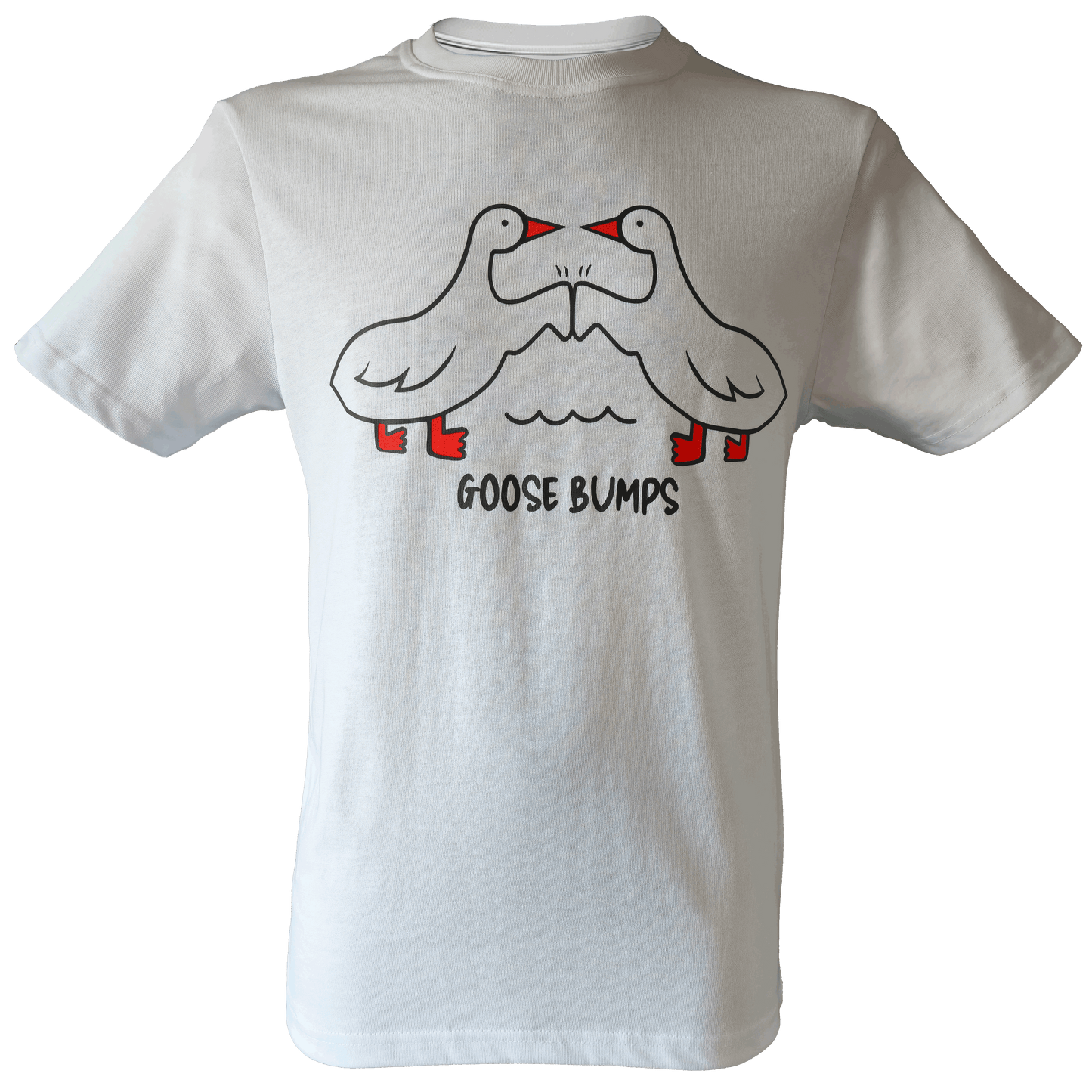 Regular Fit Half Sleeve - White (Goose Bumps)