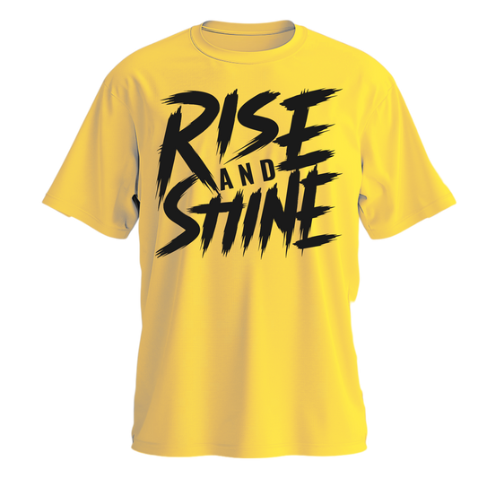 Drop Shoulder Half Sleeve - Yellow (Rise And Shine)