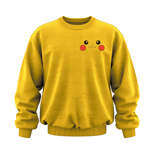 Drop Shoulder Full Sleeve - Yellow (Pikachu)